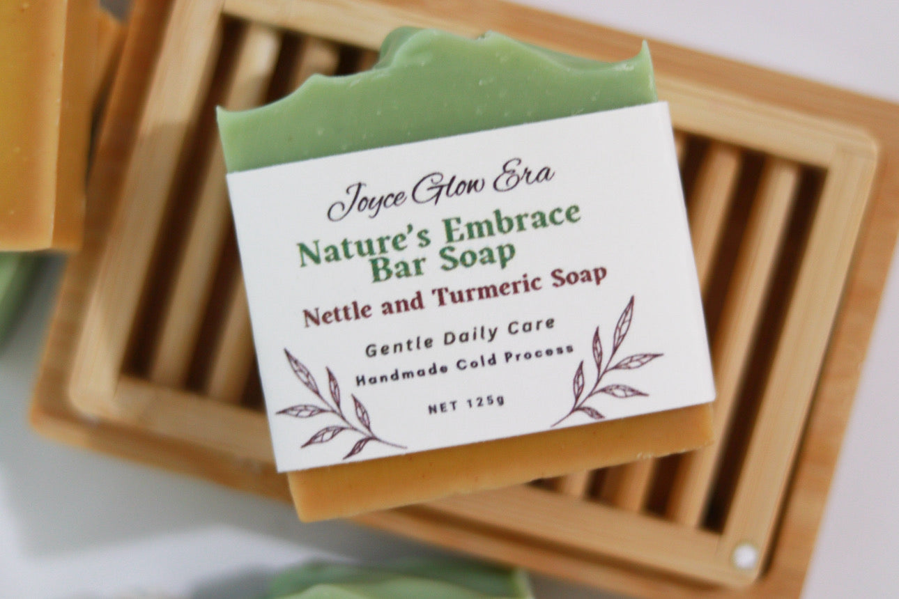 Nature’s Embrace/ Nettle Turmeric Soap Pre- order Available on August 5, 2026
