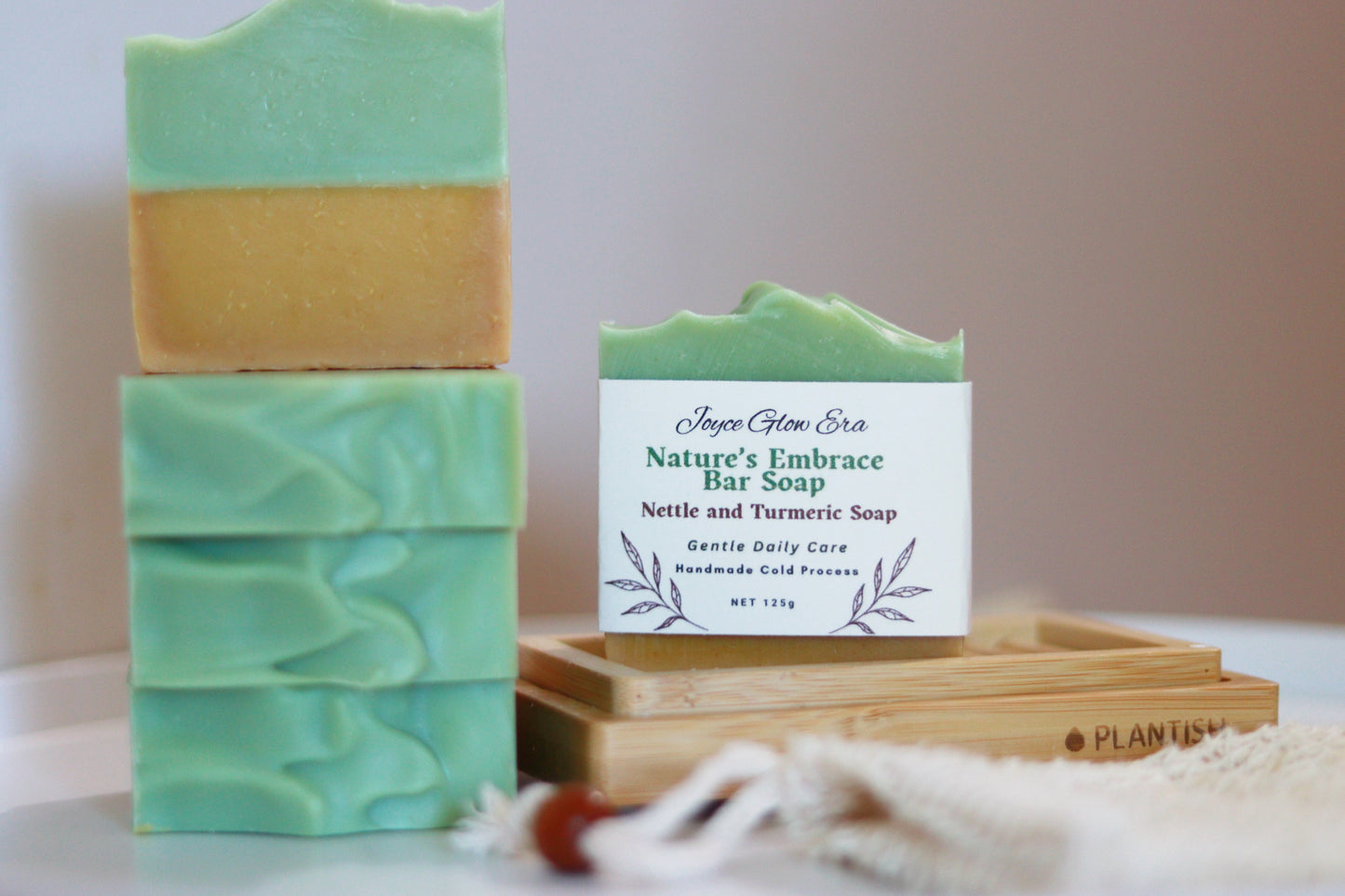 Nature’s Embrace/ Nettle Turmeric Soap Pre- order Available on August 5, 2026