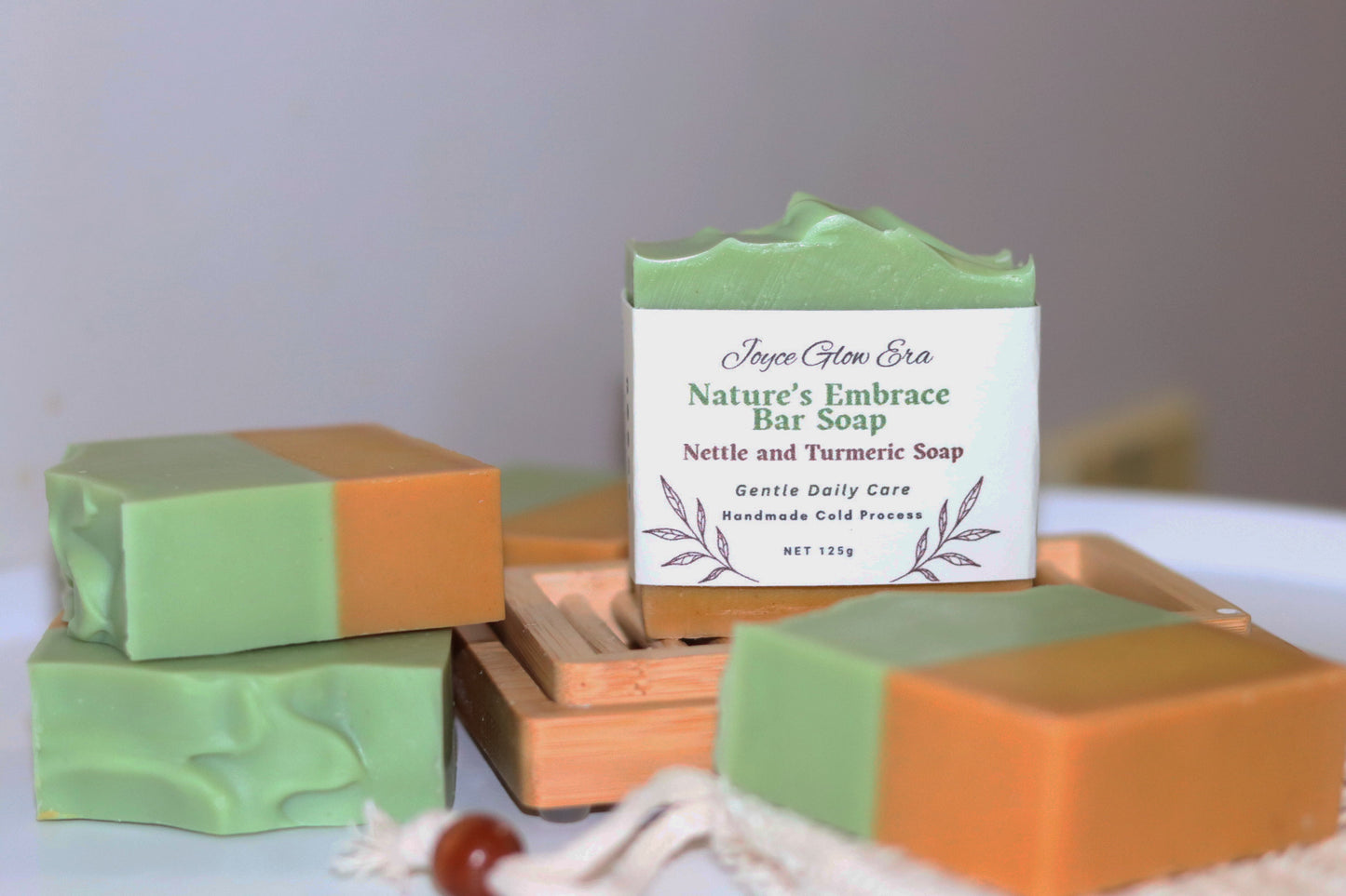 Nature’s Embrace/ Nettle Turmeric Soap Pre- order Available on August 5, 2026