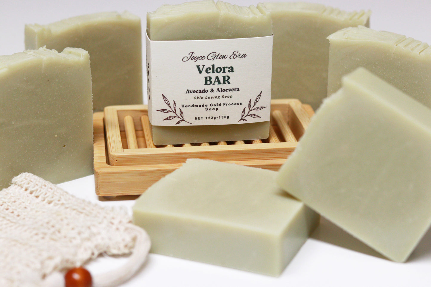 Velora Bar / Fresh Avocado Aloe Vera Soap