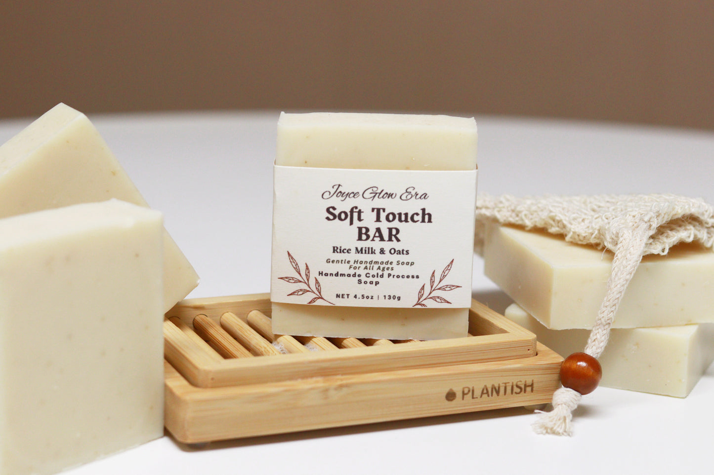 Soft Touch Bar Soap/ Rice Milk