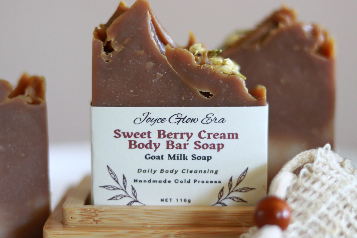 Sweet Berry Cream Goat's Milk Body Bar  Sold Out • Pre-Order Now Estimated Pickup &amp; Shipping: July 25–30, 2026