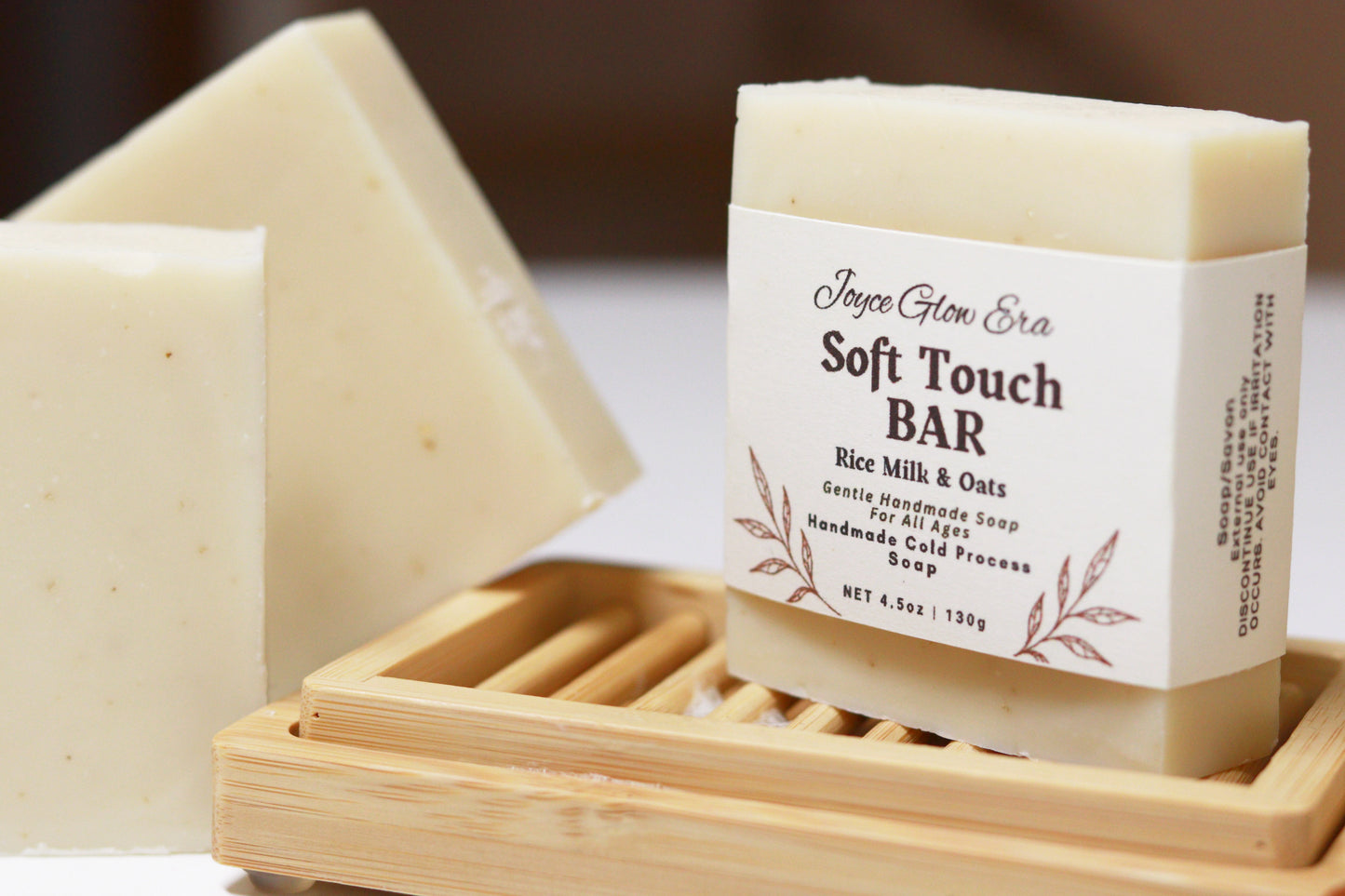 Soft Touch Bar Soap/ Rice Milk