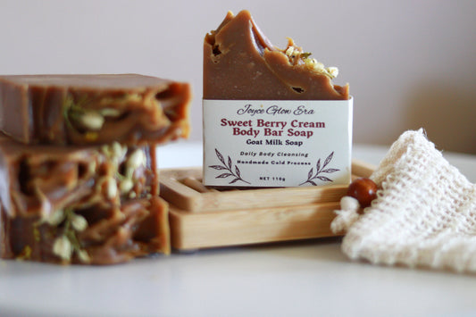 Sweet Berry Cream Goat's Milk Body Bar  Sold Out • Pre-Order Now Estimated Pickup &amp; Shipping: July 25–30, 2026