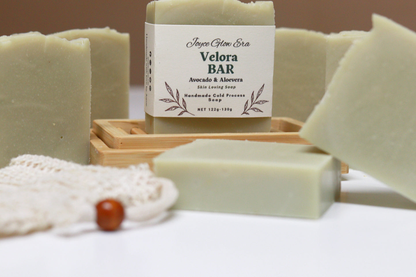 Velora Bar / Fresh Avocado Aloe Vera Soap