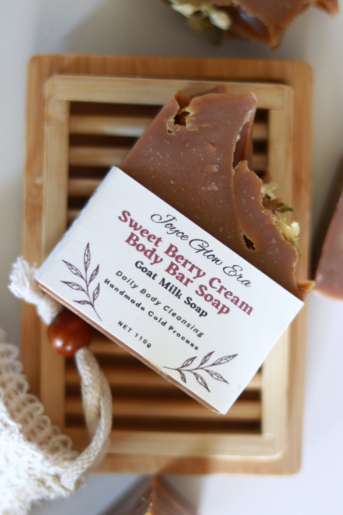 Sweet Berry Cream Goat's Milk Body Bar  Sold Out • Pre-Order Now Estimated Pickup &amp; Shipping: July 25–30, 2026
