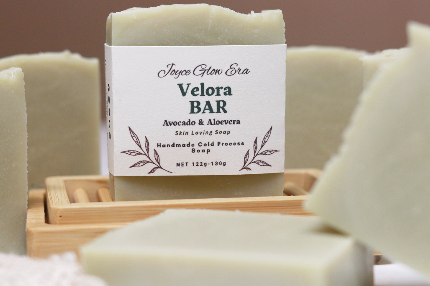 Velora Bar / Fresh Avocado Aloe Vera Soap