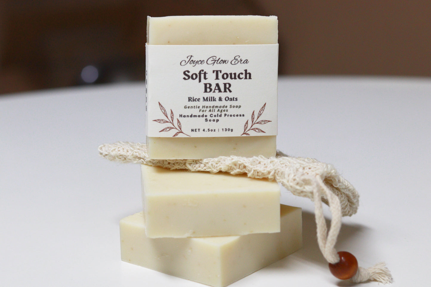 Soft Touch Bar Soap/ Rice Milk