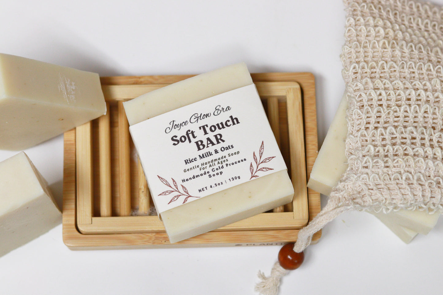 Soft Touch Bar Soap/ Rice Milk